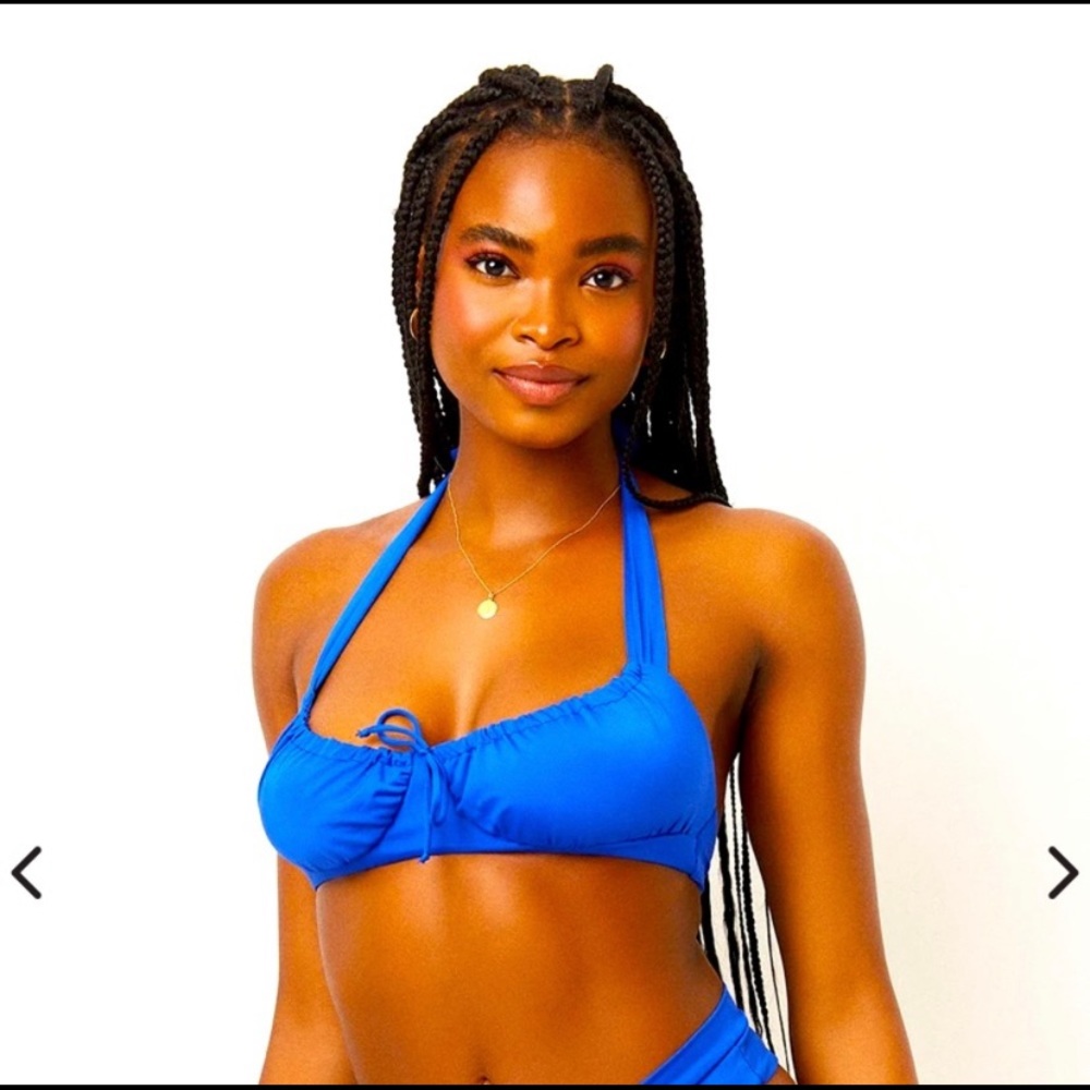 NWOT Frankie’s Bikini Halter Too
